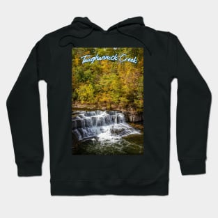 Taughannock Creek Tompkins County New York Hoodie